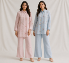 Mul Chanderi Coord Set