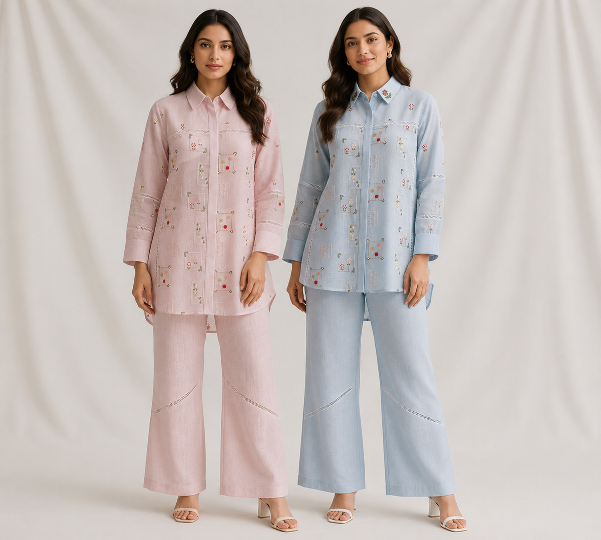 Mul Chanderi Coord Set