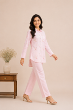 Mul Chanderi Coord Set