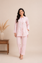 Mul Chanderi Coord Set