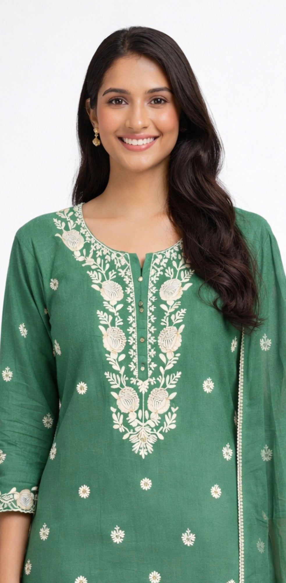 Green 3 piece suit